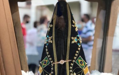 Paróquia Santo André Avelino celebra festa da padroeira do Brasil com Missa Campal!