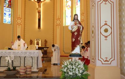Paróquia Santo André Avelino celebra Solenidade do Sagrado Coração de Jesus!
