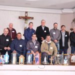 Grupo do Terço dos Homens da paróquia Santos André Avelino participa do Congresso Diocesano em Tramandaí.