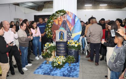 Paróquia Santo André Avelino festeja Nossa Senhora Aparecida.