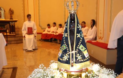 Paróquia Santo André Avelino celebra a solenidade da Bem-aventurada Virgem Maria da Conceição Aparecida